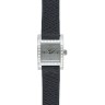 Черный кожаный ремешок Longines L682101168, 11/10, теленок, без замка, для часов Longines Dolce Vita L5.161.0, L5.161.4, L5.161.6, L5.161.7