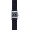 Черный кожаный ремешок Longines L682101168, 11/10, теленок, без замка, для часов Longines Dolce Vita L5.161.0, L5.161.4, L5.161.6, L5.161.7