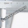 Синий стальной винт Casio 10595400 (длинный) для крепления ранта к часам Casio GST-B200X-1A2