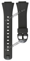 Черный полимерный ремешок Casio 10090624 для часов Casio DB-E30-1A
