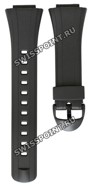 Черный полимерный ремешок Casio 10090624 для часов Casio DB-E30-1A