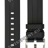 Черный каучуковый ремешок Tissot T603042424, 21/20, стальная пряжка, для часов Tissot Seastar 1000 T120.407.17.041.00