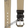 Коричневый кожаный ремешок Certina C600016612, 15/12 мм, стальная пряжка, для часов Certina DS Caimano C017.207, C017.210
