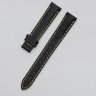 Ремешок TISSOT T610017105 черный, теленок, 14/12, белая прострочка, без замка, PRC 100 (P830) для часов TISSOT