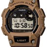Коричневый полимерный ремешок Casio 10452131 для часов Casio W-735H-5A