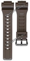 Коричневый полимерный ремешок Casio 10452131 для часов Casio W-735H-5A