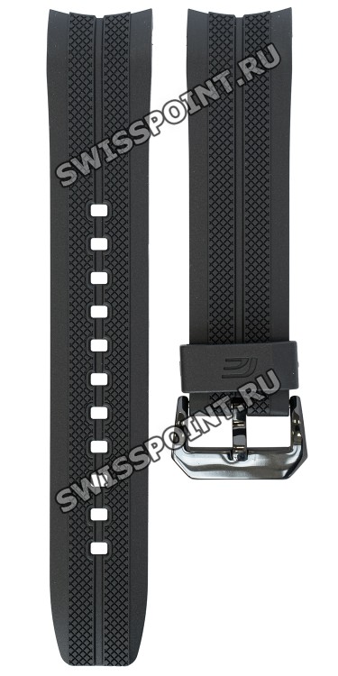 Черный полимерный ремешок Casio 10460170 для часов Casio EFR-534PB-1A