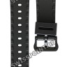 Черный полимерный ремешок Casio 70622792 для часов Casio AD-300, AW-61, AW-506, DW-280, DW-290, DW-340, MD-309, MD-310
