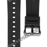 Черный полимерный ремешок Casio 70622792 для часов Casio AD-300, AW-61, AW-506, DW-280, DW-290, DW-340, MD-309, MD-310