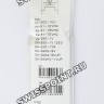 Черный полимерный ремешок Casio 70622792 для часов Casio AD-300, AW-61, AW-506, DW-280, DW-290, DW-340, MD-309, MD-310