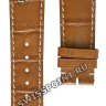 Коричневый кожаный ремешок Longines L682108998, 21/18, теленок, без замка, для часов Longines LungoMare L3.632.4