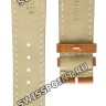 Коричневый кожаный ремешок Longines L682108998, 21/18, теленок, без замка, для часов Longines LungoMare L3.632.4