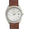 Коричневый кожаный ремешок Longines L682108998, 21/18, теленок, без замка, для часов Longines LungoMare L3.632.4
