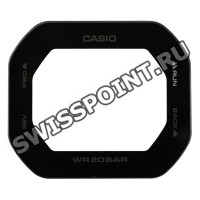 Минеральное стекло Casio 10639538 с принтом для часов Casio GBD-200UU-9