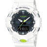 Белый полимерный ремешок Casio 10555788 для часов Casio GA-800SC-7A