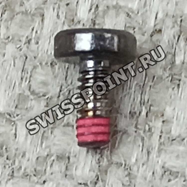 Стальной винт Casio 10638931 (папа) для крепления полимерного ремешка к корпусу часов Casio MTG-B3000B-1A, MTG-B3000BDE-1A, MTG-B3000FR-1A, MTG-B3000PRB-1A