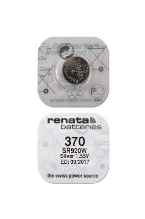 Часовая батарейка RENATA 370 / SR920W купить оптом в Москве оригинал