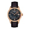 Коричневый лаковый ремешок Tissot T610037737, теленок, без замка, 19/18, для женских часов Tissot Le Locle T006.407, L164