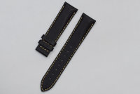Ремешок TISSOT T610017238 черный, теленок, 20/18, белая прострочка, без замка, PRC 100 (P860, P862, P870) для часов TISSOT