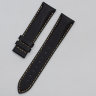 Ремешок TISSOT T610017238 черный, теленок, 20/18, белая прострочка, без замка, PRC 100 (P860, P862, P870) для часов TISSOT