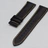 Ремешок TISSOT T610017238 черный, теленок, 20/18, белая прострочка, без замка, PRC 100 (P860, P862, P870) для часов TISSOT