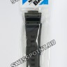 Черный полимерный ремешок Casio 71604349 для часов Casio DW-5300, DW-5900, DW-6000,  DW-6100, DW-6200, DW-6900, DW-8030, DW-8700, G-6900