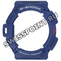 Синий рант корпуса часов Casio 10465835 для часов Casio G-9300NV-2, GW-9300NV-2