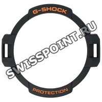 Черный рант корпуса часов Casio 10404186 для часов Casio G-1400-1A, GW-4000-1A, GW-4000R-4A