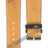 Черный кожаный ремешок Longines L682110770, 21/18, теленок, без замка, для часов Longines Heritage L2.663.4.22.2, L2.663.4.52.2