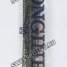 Черный кожаный ремешок Longines L682110770, 21/18, теленок, без замка, для часов Longines Heritage L2.663.4.22.2, L2.663.4.52.2