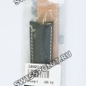 Черный кожаный ремешок Longines L682110770, 21/18, теленок, без замка, для часов Longines Heritage L2.663.4.22.2, L2.663.4.52.2