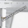 Розовый стальной винт Casio 10595402 (длинный) для крепления ранта к корпусу часов Casio GST-B200G-2A
