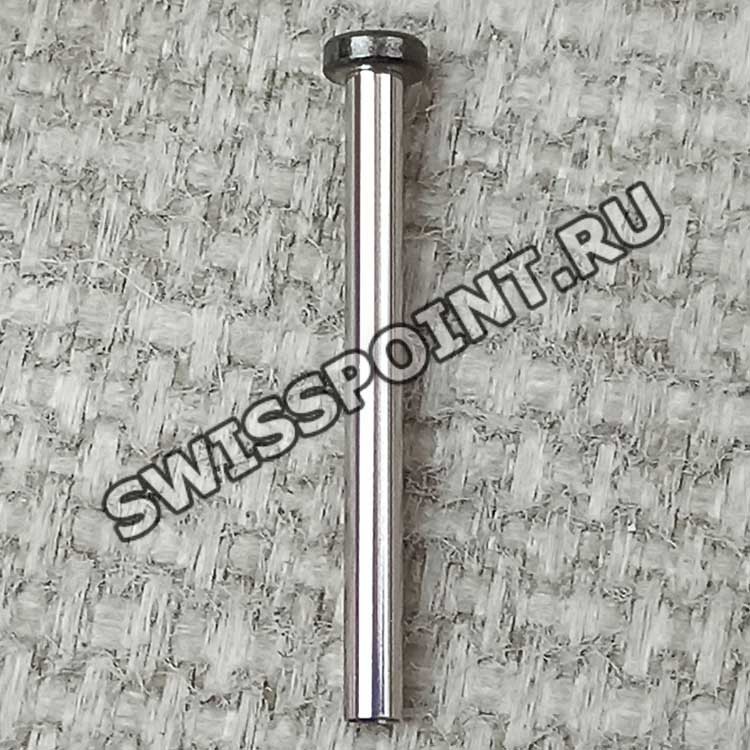 Стальной винт Casio 10638932 (мама) для крепления полимерного ремешка к корпусу часов Casio MTG-B3000B-1A, MTG-B3000BDE-1A, MTG-B3000FR-1A, MTG-B3000PRB-1A