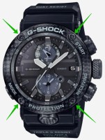 Черный винт безеля Casio 10583339 для часов Casio GWR-B1000-1A