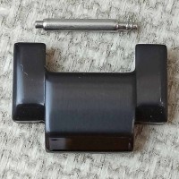 Черное стальное звено браслета Casio 10505896 для часов Casio GST-200RBG, GST-S110BD-1B, GST-W110BD-1A2, GST-W110BD-1B, GST-W130BD-1A