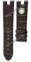 Коричневый кожаный Tissot T610026908, 20/18, без замка, для часов Tissot Odaci-T LS T020.317, T020317