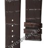 Коричневый кожаный Tissot T610026908, 20/18, без замка, для часов Tissot Odaci-T LS T020.317, T020317