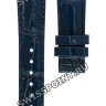 Синий кожаный ремешок Certina C610021190, 17/14, без замка, для часов Certina DS 8 C033.234.36.048.00