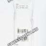 Черный полимерный ремешок Casio 10462707 для часов Casio STL-S100H-1A, STL-S100H-2A