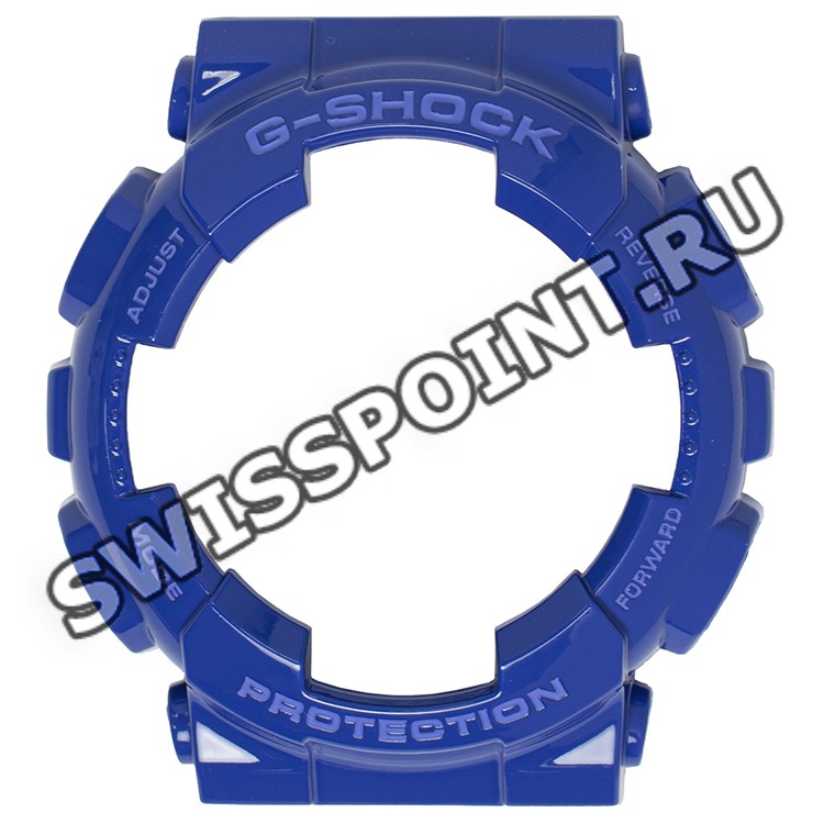 Синий рант корпуса часов Casio 10468202 для часов Casio GA-110BC-2A
