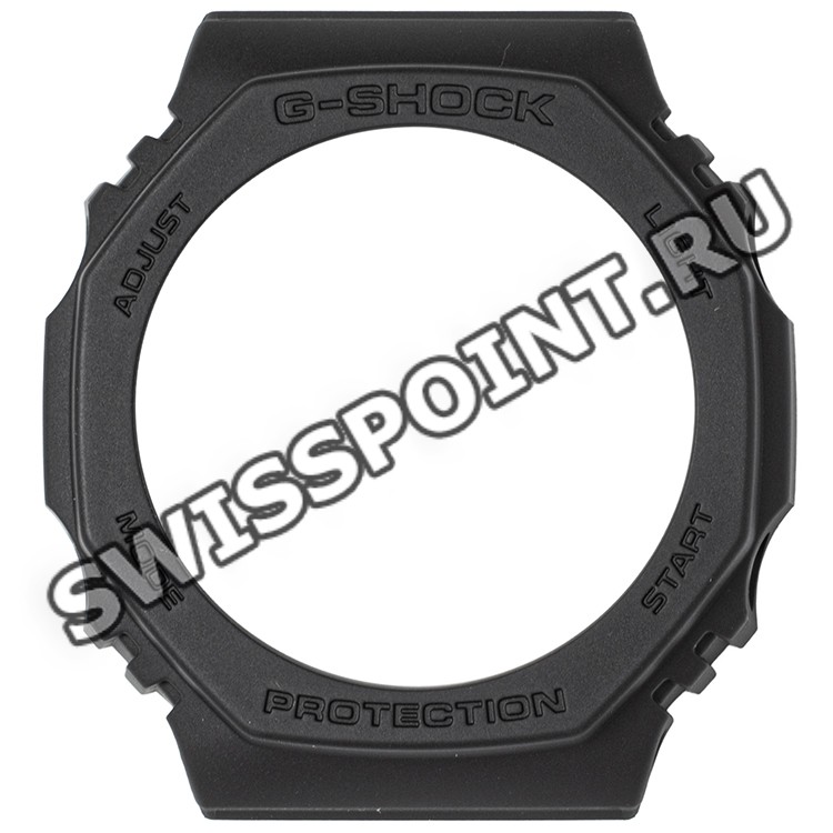 Черный рант корпуса часов Casio 10593722 для часов Casio GA-2100-1A1, GA-2100-1A2, GA-2100-1A3, GA-2100-1A4, GA-2100RC-1A