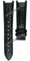 Черный кожаный ремешок Balmain B1730495, 19/16, с вырезом 12 мм, без замка, для часов Balmain Bellafina 7671, 7675
