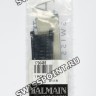 Черный кожаный ремешок Balmain B1730495, 19/16, с вырезом 12 мм, без замка, для часов Balmain Bellafina 7671, 7675
