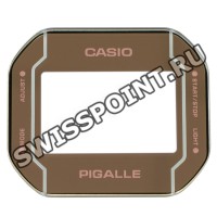 Минеральное стекло Casio 10556600 с принтом для часов Casio DW-5600PGW-7
