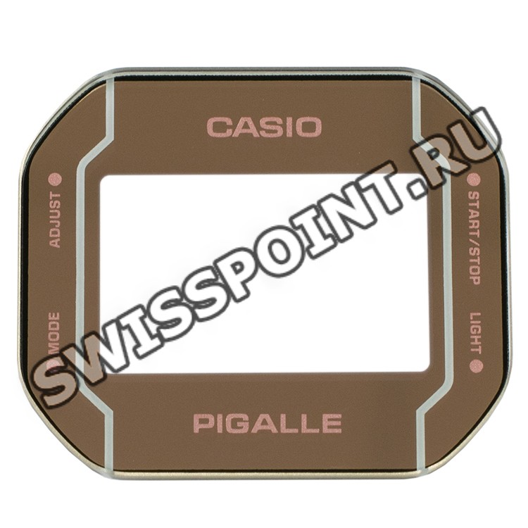 Минеральное стекло Casio 10556600 с принтом для часов Casio DW-5600PGW-7