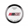 Черный каучуковый ремешок Tissot T603041942, оранжевая прострочка, черная пряжка, 22/22 мм, для часов Tissot T-Race Marc Marquez 2018 T115.417, T115417A