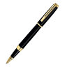 Ручка WATERMAN S0636990 Exception - Black GT Slim, ручка-роллер, F, BL (№ 235)
