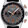 Черный кожаный ремешок Tissot T610037462, теленок, 22/20, без замка, для часов Tissot PRS 516 T100.427, T123.427