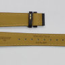 Ремешок TISSOT T610017240 черный, теленок, 17/14, белая прострочка, без замка, PRC 100 (P832) для часов TISSOT
