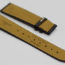 Ремешок TISSOT T610017240 черный, теленок, 17/14, белая прострочка, без замка, PRC 100 (P832) для часов TISSOT